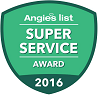 Angie's List Super Service Award Winner 2016